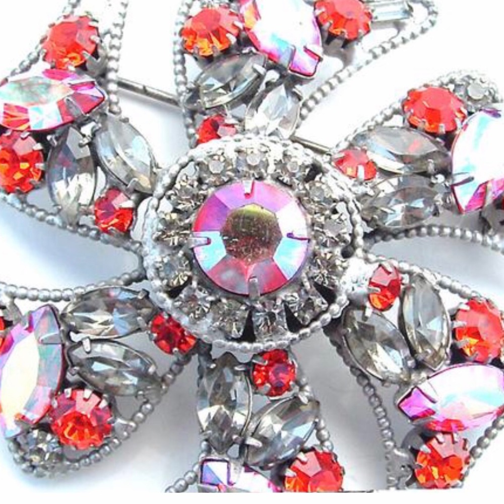 Designer Brooch Alice Caviness Rare Statement Pin